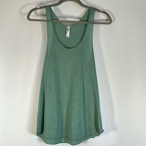 American Apparel Green Racerback Tank Top Size Medium - Picture 5 of 9